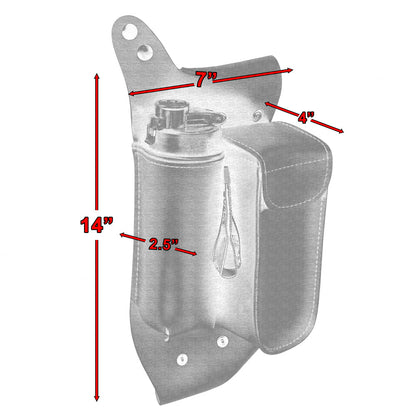 DS5826R Crash Bar Bag - Right Side