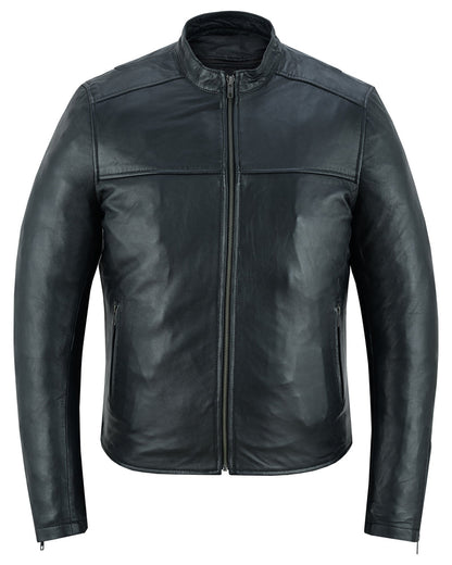 Wanton Mens Fashion Leather Jacket