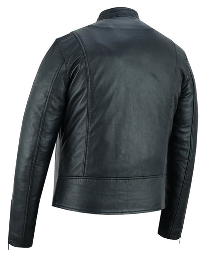 Wanton Mens Fashion Leather Jacket