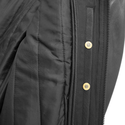 FIM271CPMZ-BLK-Revolt Men's Motorcycle Leather Jacket