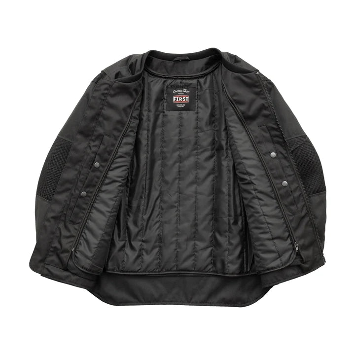 FIM452TEXZ-BBLK-Tornado Men's Cordura Textile Jacket