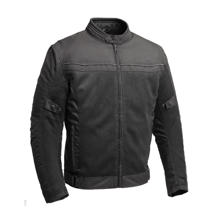 FIM451TEXZ-BBLK-Venture Men's Cordura Textile Jacket