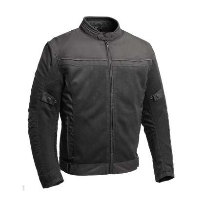 FIM451TEXZ-BBLK-Venture Men's Cordura Textile Jacket