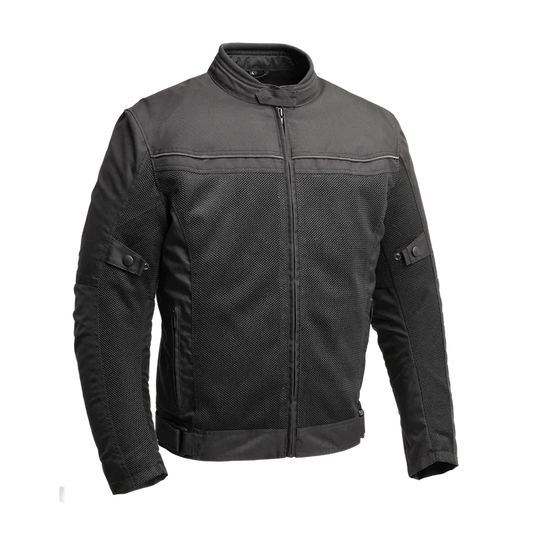 FIM451TEXZ-BBLK-Venture Men's Cordura Textile Jacket