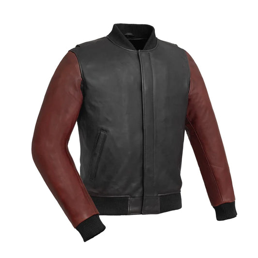 FIM210CMB-BLKOX-Willie Men's Motorcycle Leather Jacket